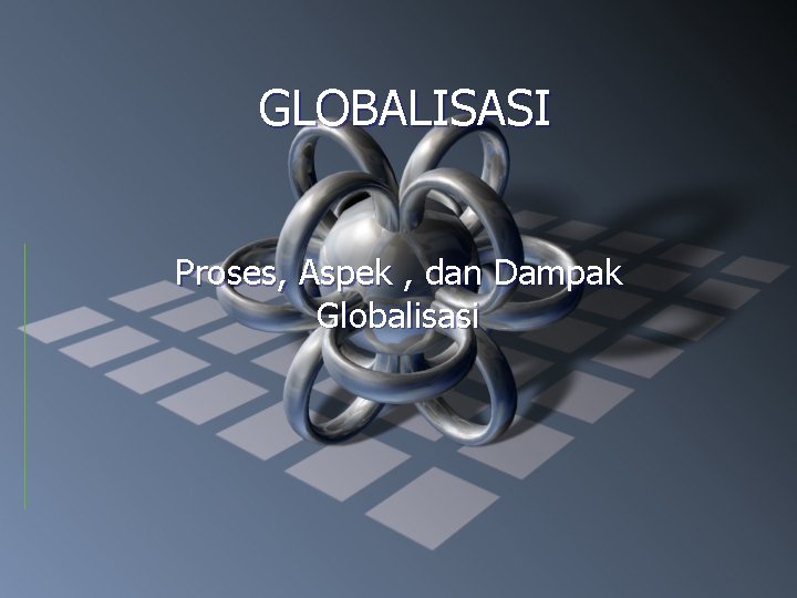 GLOBALISASI Proses, Aspek , dan Dampak Globalisasi 