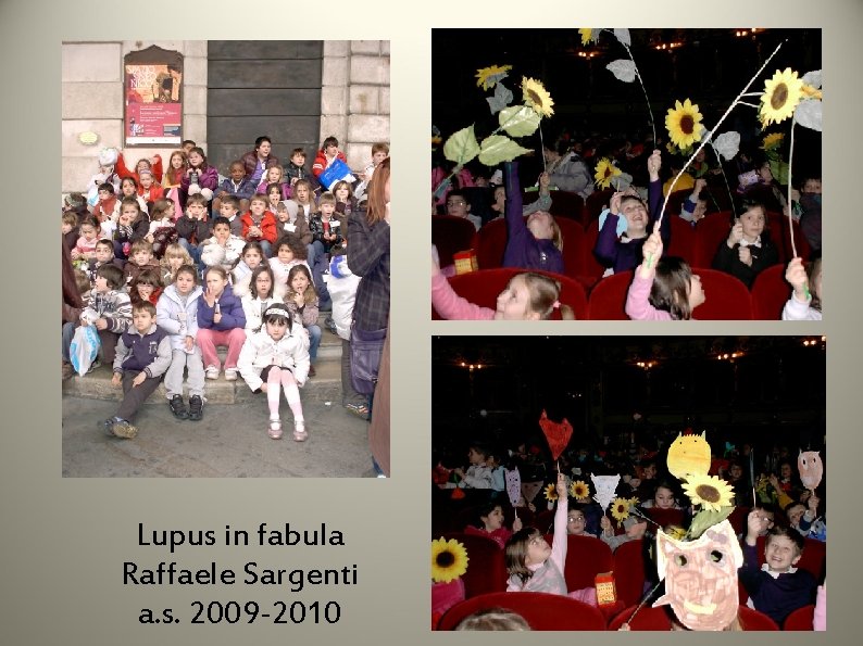 Lupus in fabula Raffaele Sargenti a. s. 2009 -2010 