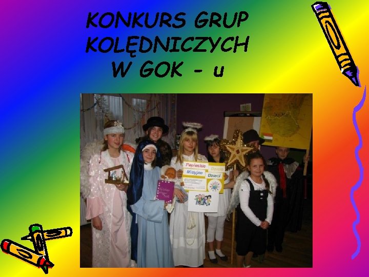 KONKURS GRUP KOLĘDNICZYCH W GOK - u 