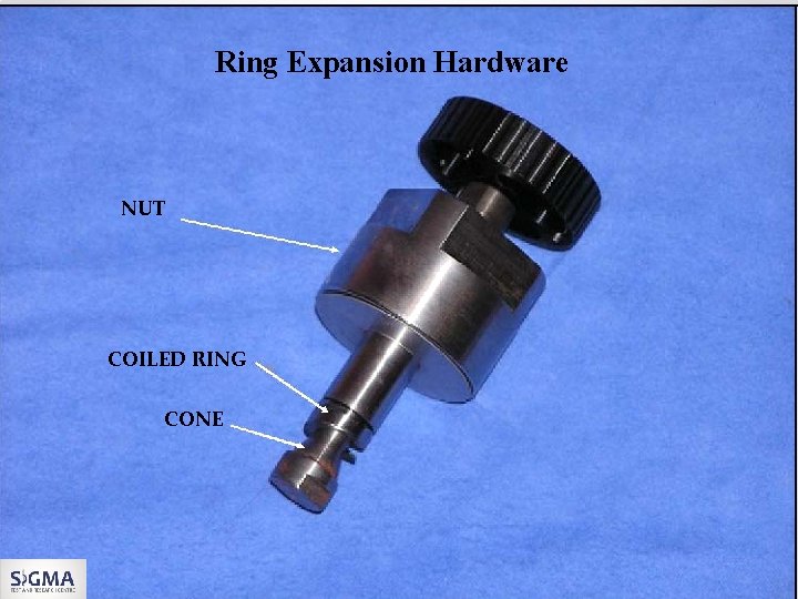 Ring Expansion Hardware NUT COILED RING CONE 