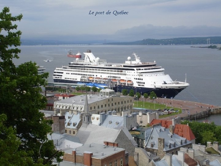 Le port de Québec 