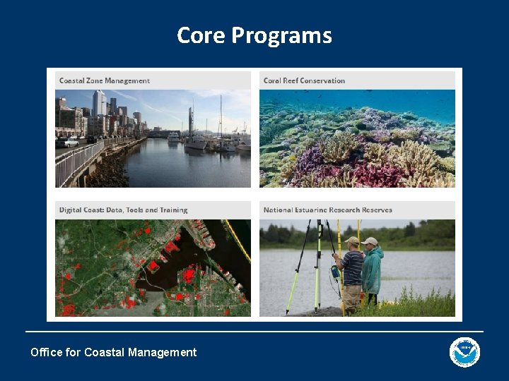 Core Programs Office for Coastal Management 