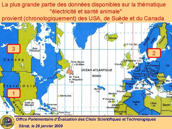 La plus grande partie des données disponibles sur la thématique "électricité et santé animale"