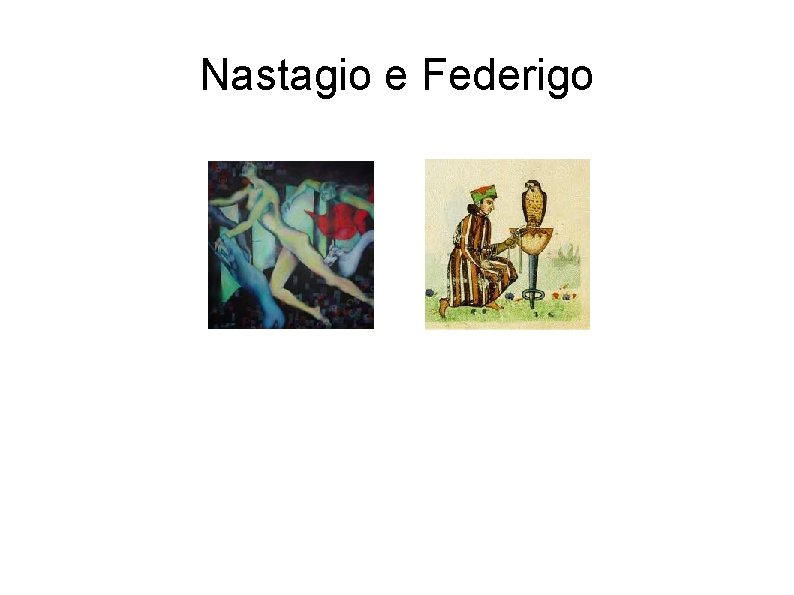 Nastagio e Federigo 