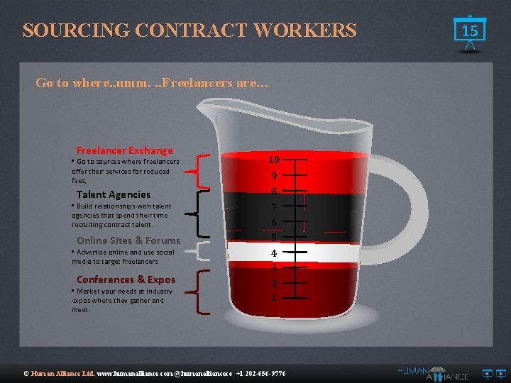 SOURCING CONTRACT WORKERS Go to where. . umm. . . Freelancers are… Freelancer Exchange