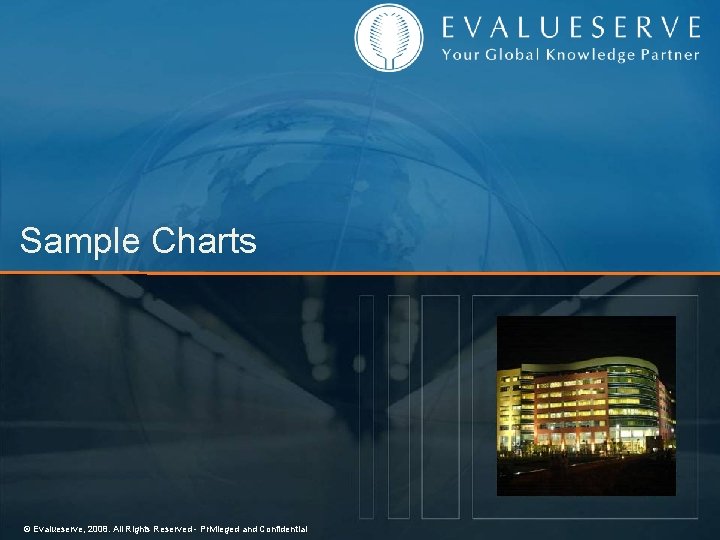 Sample Charts © Evalueserve, 2008. All Rights Reserved - Privileged and Confidential 