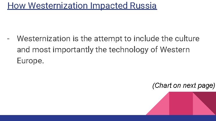 Westernization Include Aim How did the Byzantine Empire influence Russia