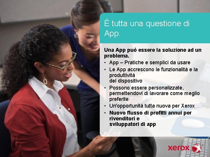 È tutta una questione di App. Una App può essere la soluzione ad un