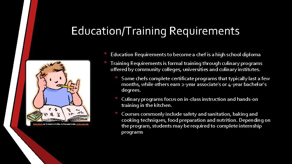 Education/Training Requirements • • This Photo by Unknown Author is licensed under CC BY-NC-SA