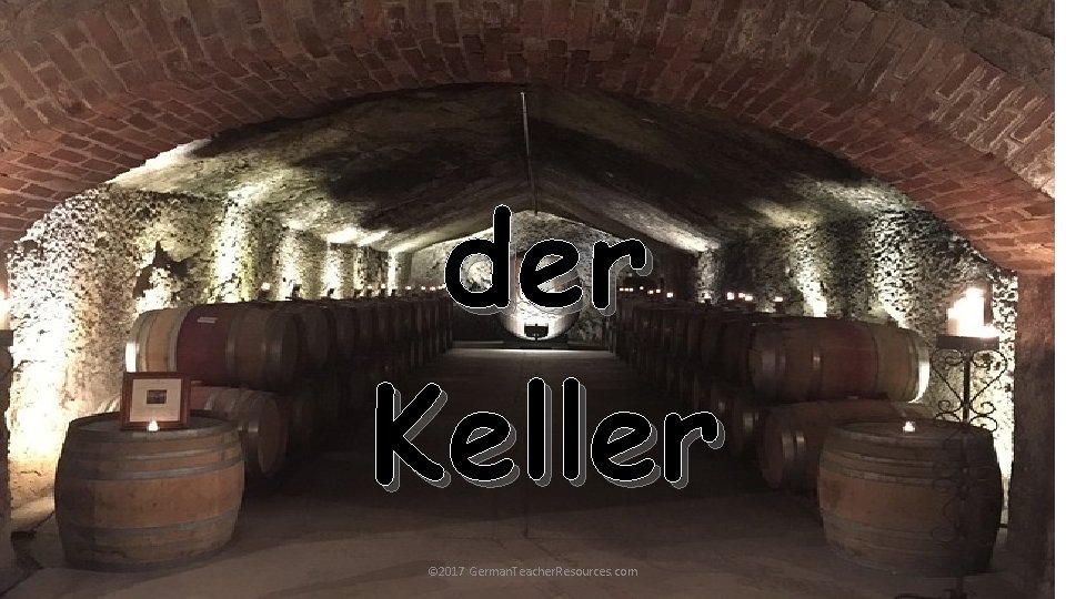 der Keller © 2017 German. Teacher. Resources. com 