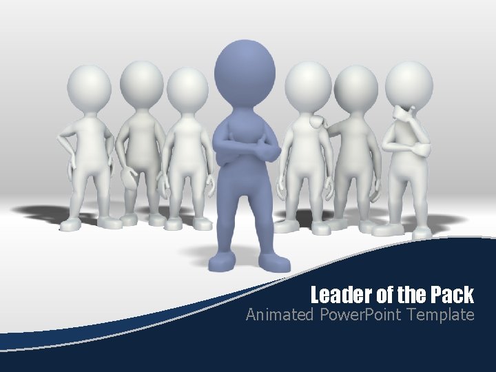 Leader of the Pack Animated Power. Point Template 