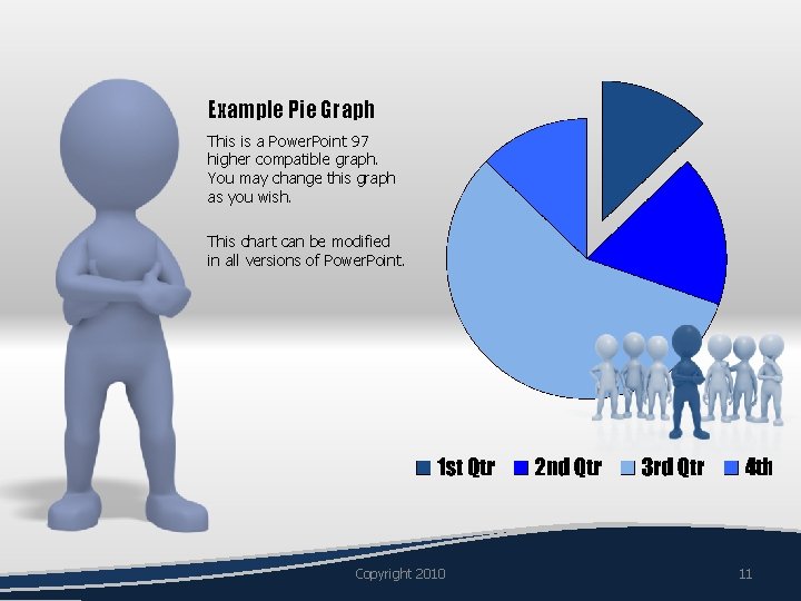 Example Pie Graph This is a Power. Point 97 higher compatible graph. You may