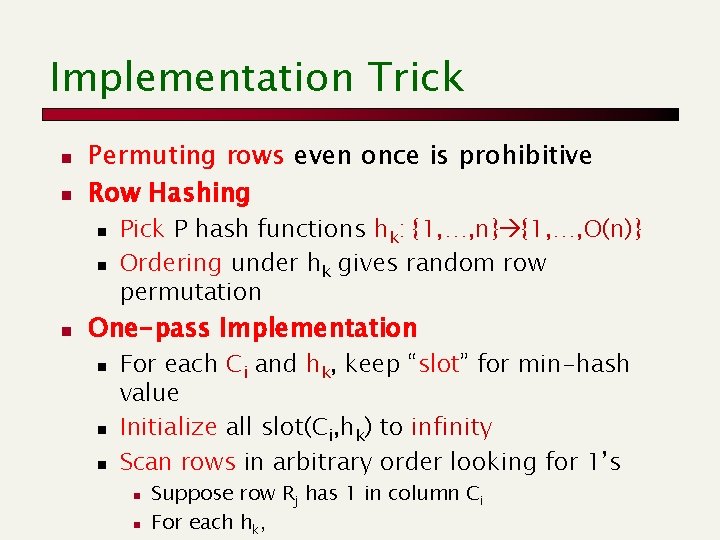Finding Near Duplicates Adapted from slides and material