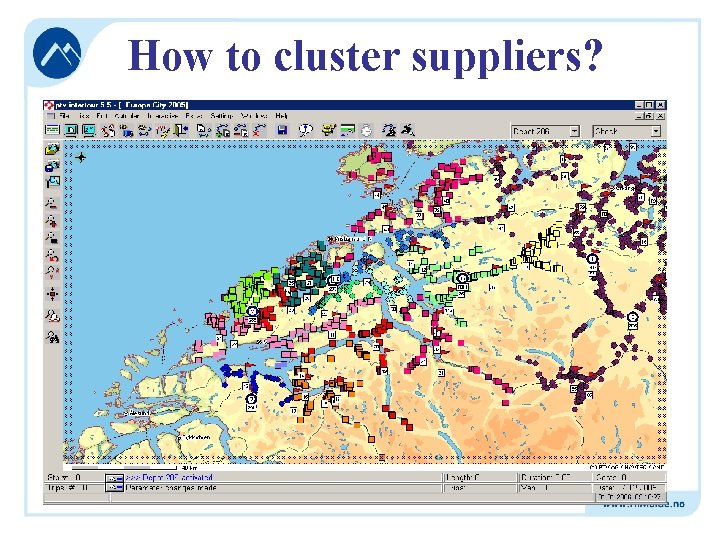 How to cluster suppliers? 