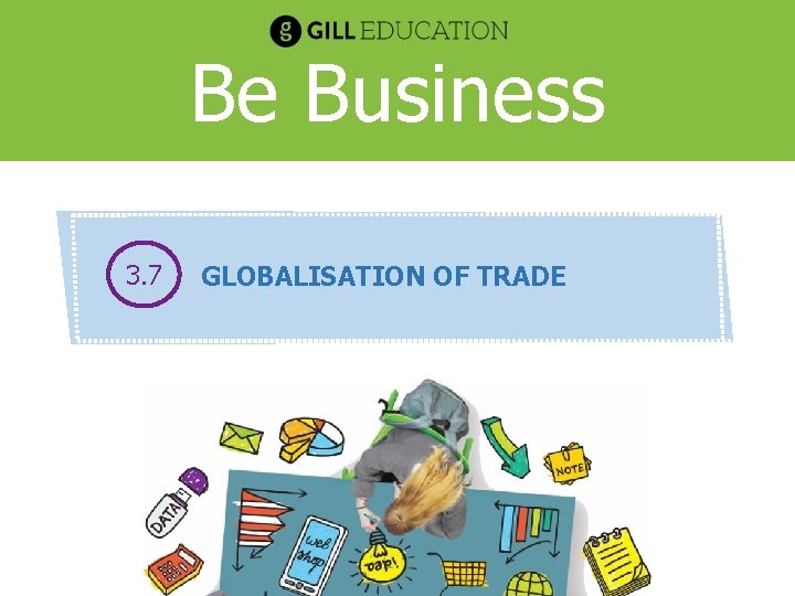 Be Business 3. 7 GLOBALISATION OF TRADE 