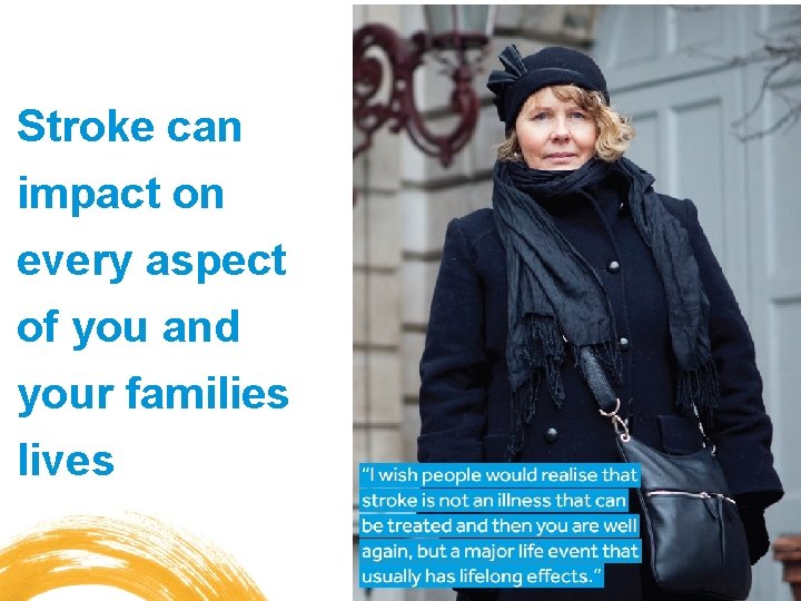 Stroke can impact on every aspect of you and your families lives Stroke Helpline
