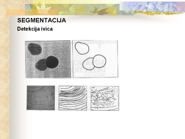 SEGMENTACIJA Detekcija ivica 