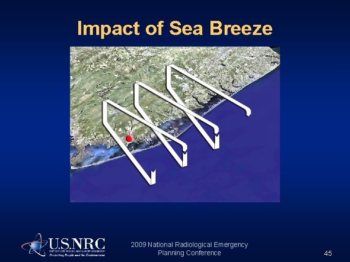 Impact of Sea Breeze 2009 National Radiological Emergency Planning Conference 45 