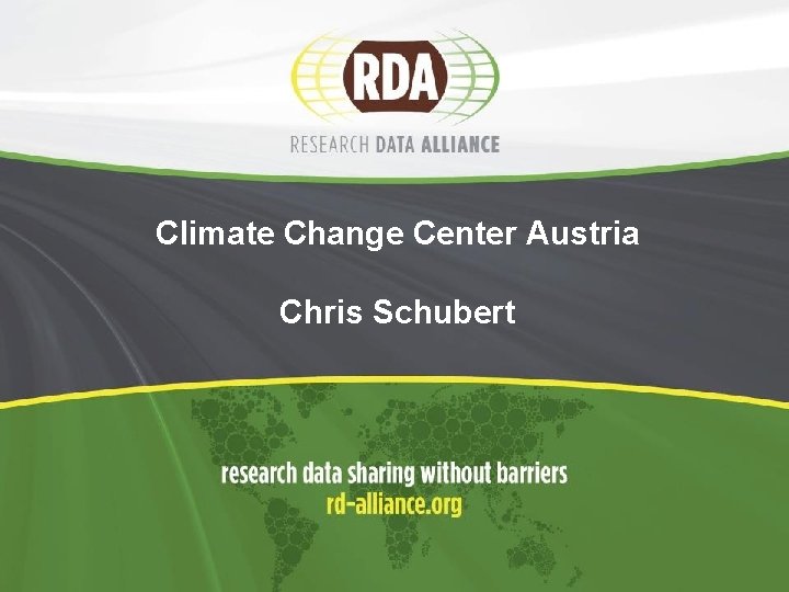 Climate Change Center Austria Chris Schubert 