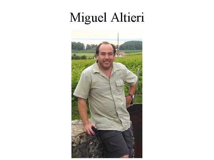 Miguel Altieri 