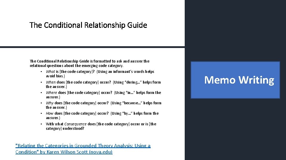 The Conditional Relationship Guide is formatted to ask and answer the relational questions about The Conditional Relationship Guide is formatted to ask and answer the relational questions about