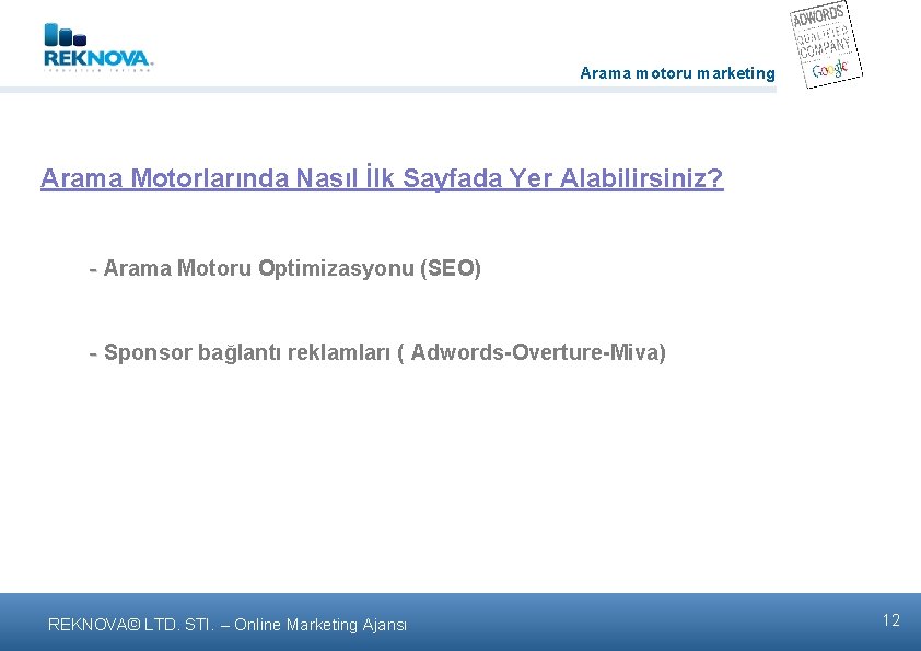 Arama motoru marketing Arama Motorlarında Nasıl İlk Sayfada Yer Alabilirsiniz? - Arama Motoru Optimizasyonu