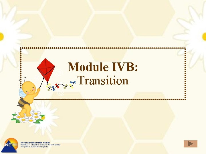 Module IVB: Transition 