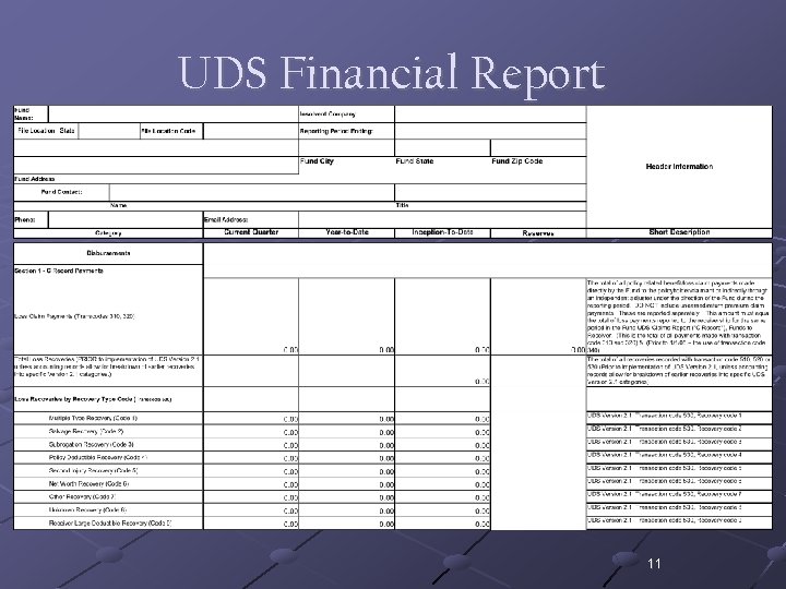 UDS Financial Report 11 