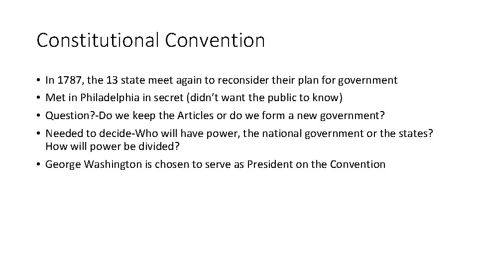Articles of Confederation Americas FIRST plan for government