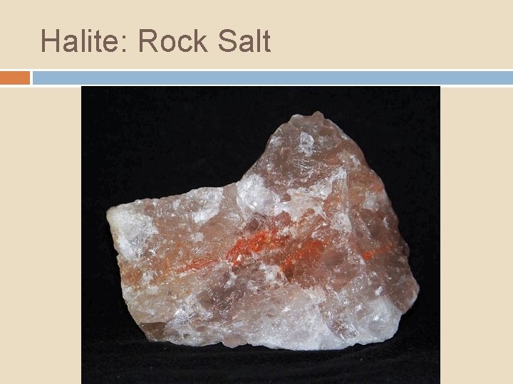 Halite: Rock Salt 