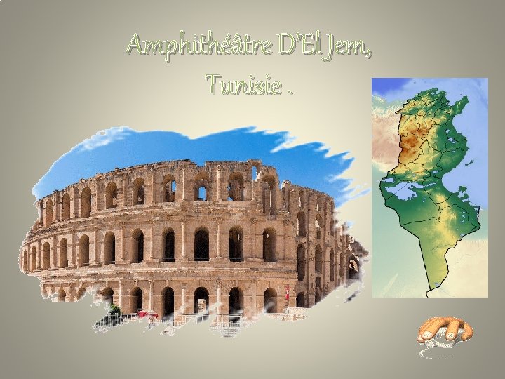 Amphithéâtre D’El Jem, Tunisie. 