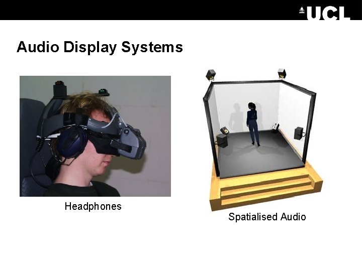 Audio Display Systems Headphones Spatialised Audio 