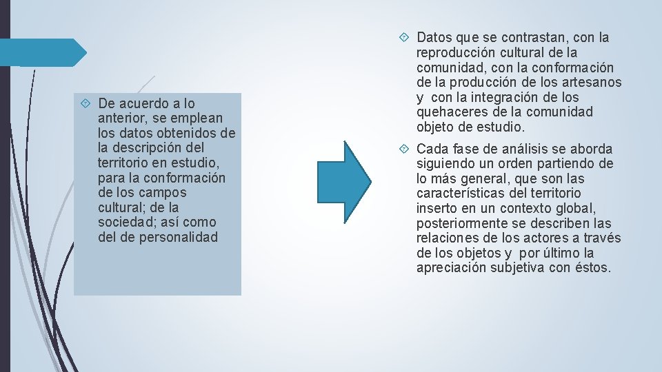  De acuerdo a lo anterior, se emplean los datos obtenidos de la descripción