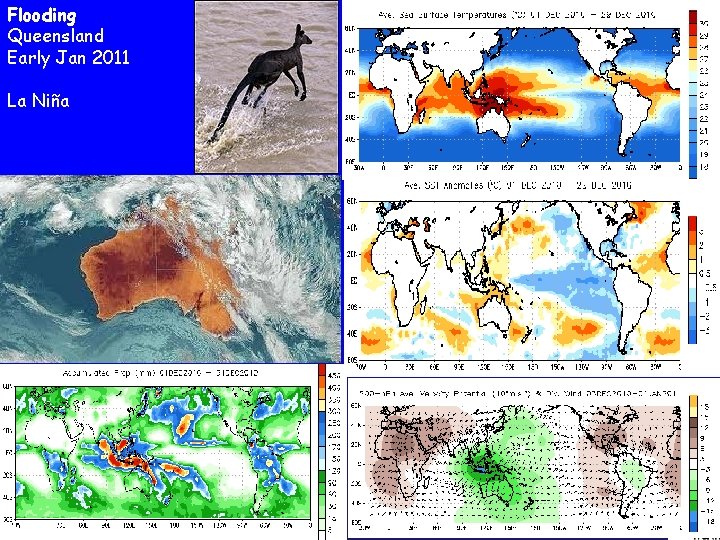 Flooding Queensland Early Jan 2011 La Niña 