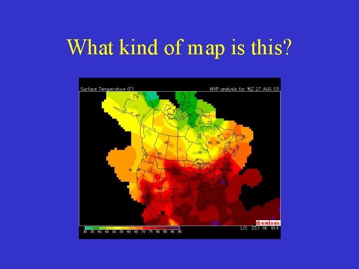 What kind of map is this? What kind of map is this?