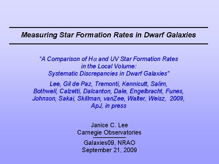 Measuring Star Formation Rates in Dwarf Galaxies “A Comparison of H and UV Star