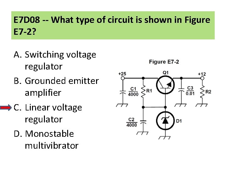 E 7 D 08 -- What type of circuit is shown in Figure E