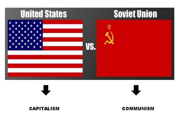 CAPITALISM COMMUNISM 