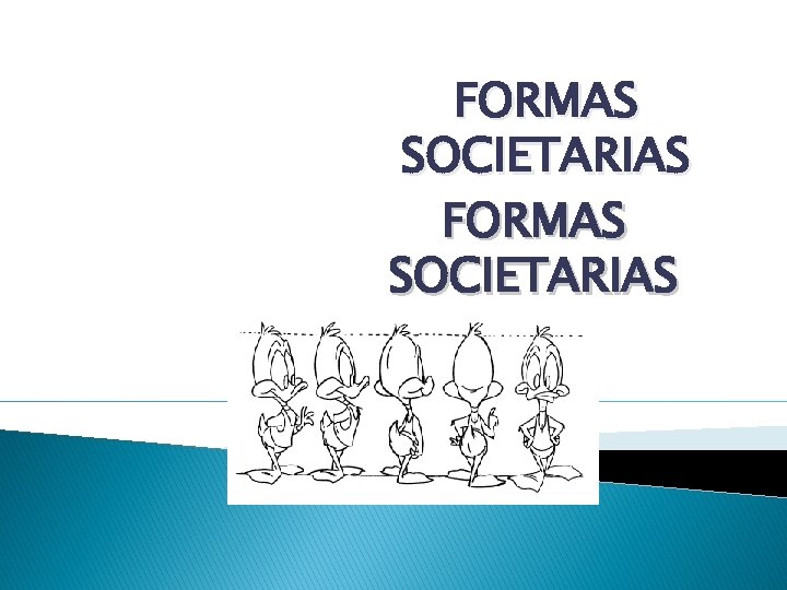 FORMAS SOCIETARIAS 