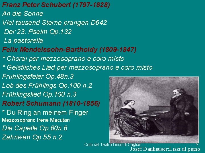 Franz Peter Schubert (1797 -1828) An die Sonne Viel tausend Sterne prangen D 642