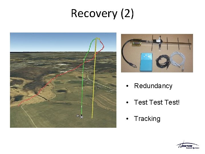 Recovery (2) • Redundancy • Test! • Tracking Recovery (2) • Redundancy • Test! • Tracking