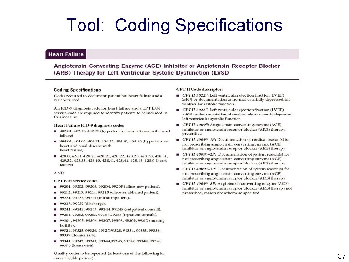 Tool: Coding Specifications Current Procedural Terminology © 2006 American Medical Association. All Rights Reserved.