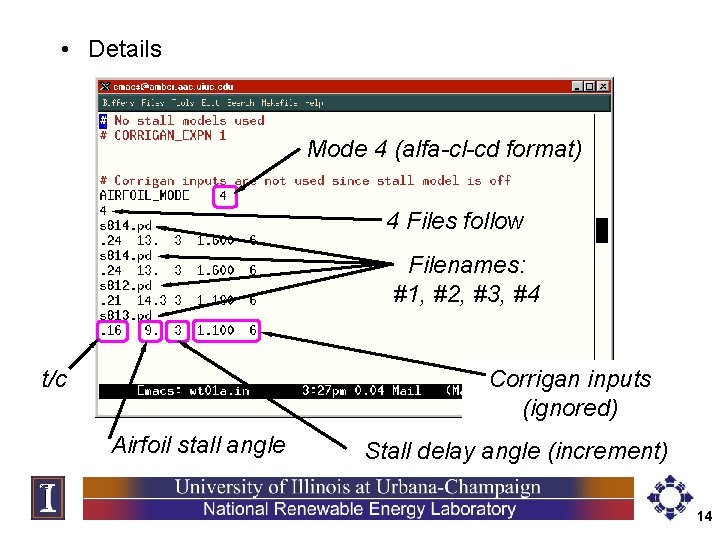  • Details Mode 4 (alfa-cl-cd format) 4 Files follow Filenames: #1, #2, #3,