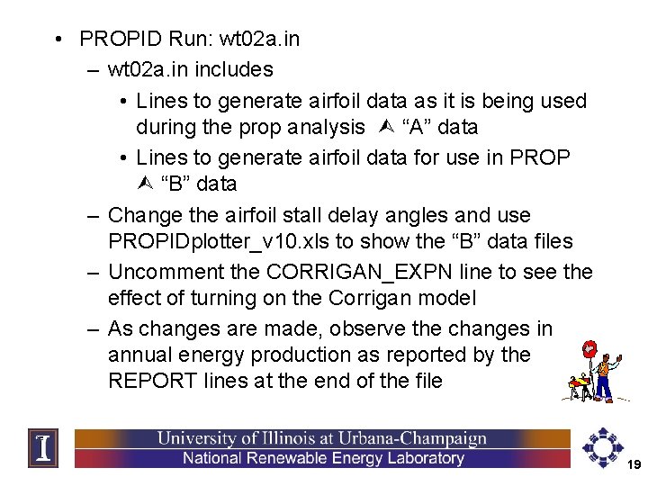  • PROPID Run: wt 02 a. in – wt 02 a. in includes