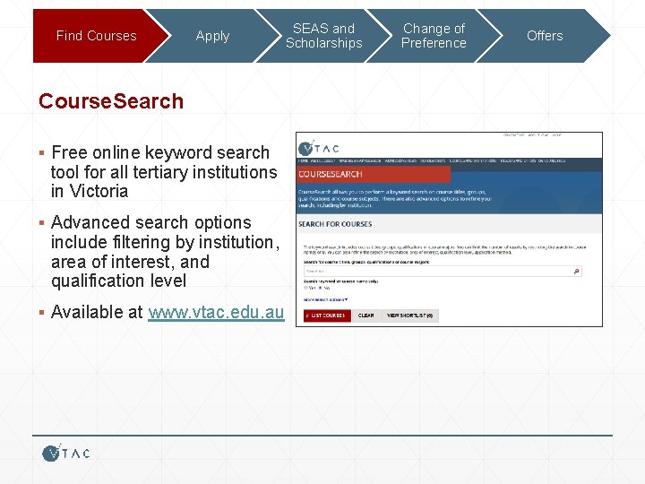 Find Courses Apply Course. Search ▪ Free online keyword search tool for all tertiary