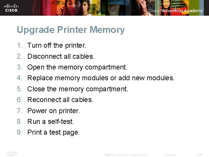 Upgrade Printer Memory 1. Turn off the printer. 2. Disconnect all cables. 3. Open