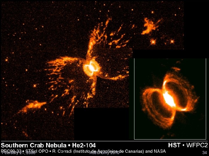 February 21, 2006 Astronomy 2010 34 