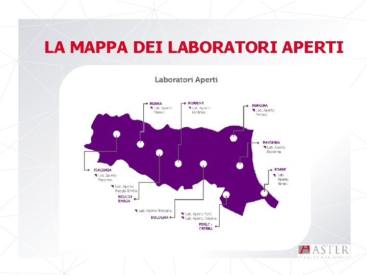 LA MAPPA DEI LABORATORI APERTI 