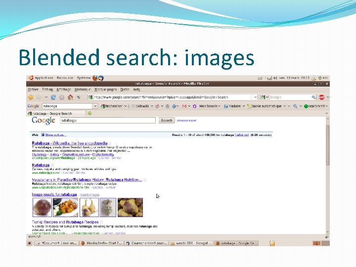 Blended search: images 