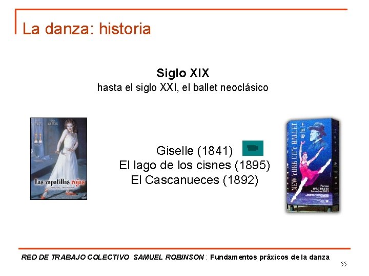 La danza: historia Siglo XIX hasta el siglo XXI, el ballet neoclásico Giselle (1841)